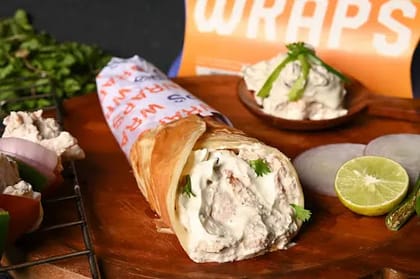 Chicken Malai Tikka Roll