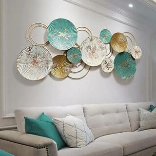 Am Home Decor Minimalist Wall Art (24 inch X 48 inch, Multicolor)