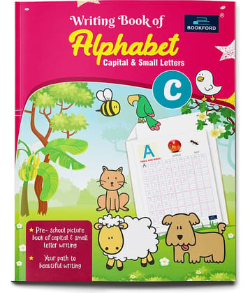 Writing Book Of Alphabet Capital & Small Letter For Kids - Part C