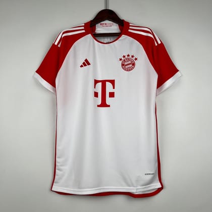 Bayern Munich Football Jersey Home 23 24 Season-S