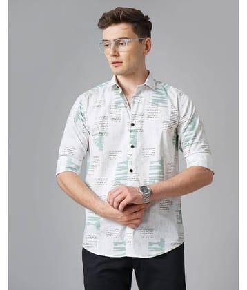 Paul Street - Blue 100% Cotton Slim Fit Men's Casual Shirt ( Pack of 1 )