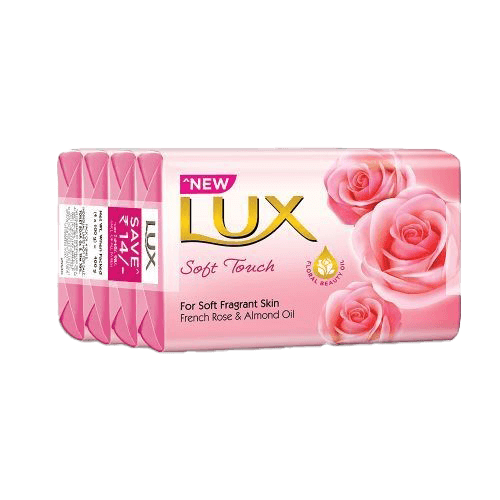 Lux Bathing Soap Soft Touch 4 x 100g