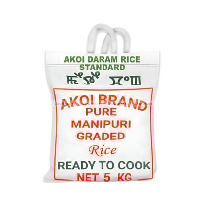 Daram Rice – Naturally Aged Sticky Rice from Manipur | Akoi-5 KG