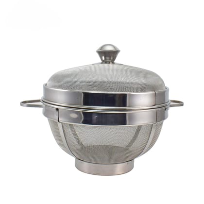Granny kitchen Stainless Steel Fruit and Vegetable Basket with Lid