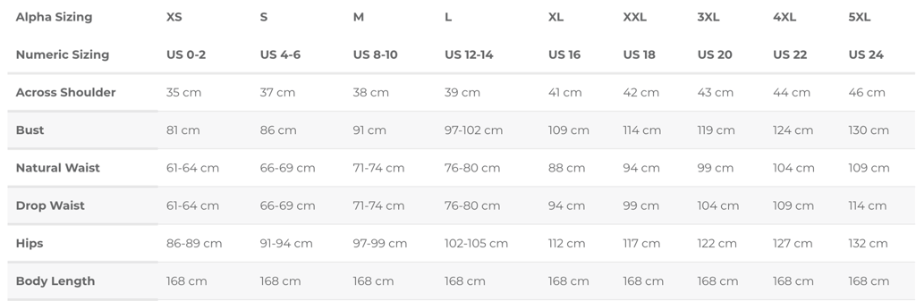 Size Guide