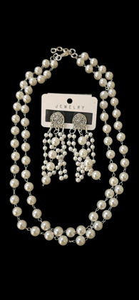 Silver Pearl Set