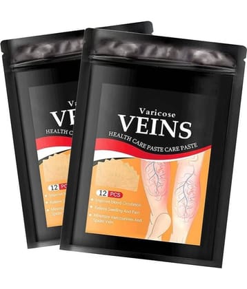 Veins Varicose Patches Relieve Pebitis Angiitis Improve Varicosity Soothing Leg Swelling Pain- 12pcs