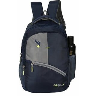 Life Today Large 35 L Backpack Bags For Men & Women | School Backpack For Boys and Girls | Laptop Bagpack (Blue)