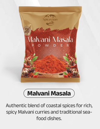 Spicevaan Maharashtrian Zest Combo (3 x 100g) | Malvani, Aagri & Gavthi Masala | Authentic Regional Spice Blends for Bold Curries