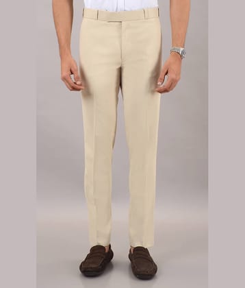 VILLAIN Slim Flat Men's Formal Trouser - Black ( Pack of 1 )