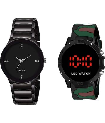 Cosmic - Multicolor Silicon Analog Men's Watch