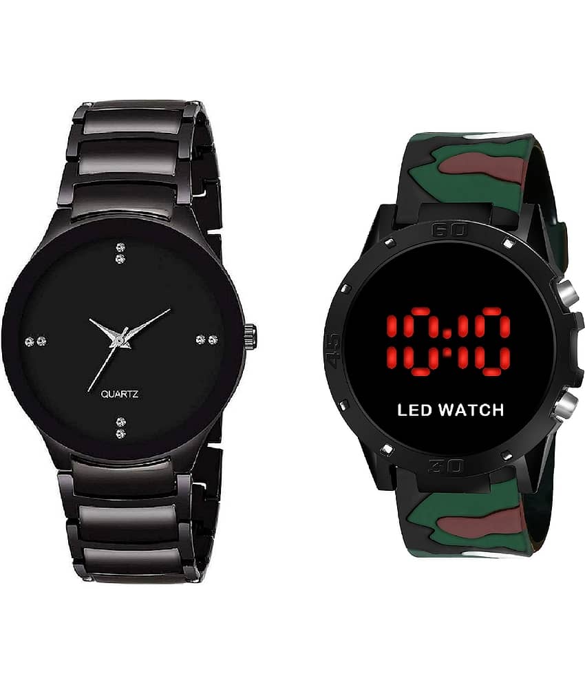 Cosmic - Multicolor Silicon Analog Men's Watch