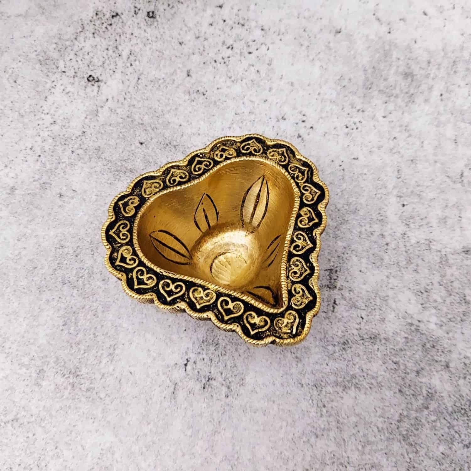 Brass Diya - 1.5 inch Height | Small Brass Diya for Pooja and Rituals - Shop Now