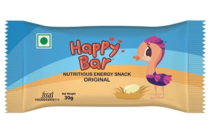 Happy Bar Original Nutritious Energy Snack Bar, 30 gm