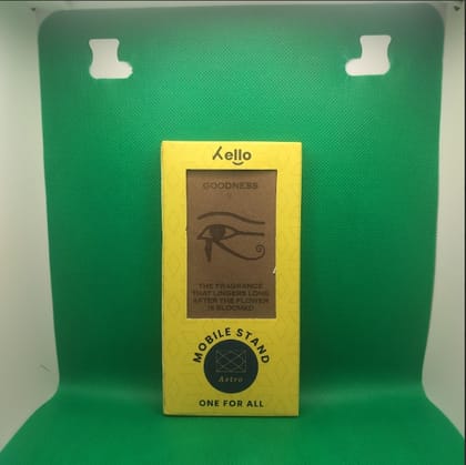 Hello Wooden Mobile Stand  Goodness