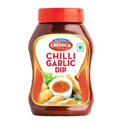 cremica chilli garlic dip 300 gm