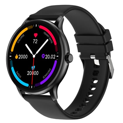Fire Boltt Phoenix Pro Smart Watch with 1.39'' inch display, Bluetooth Calling, Metal Body with 120+ Sports Modes, SpO2, Heart Rate Monitoring- Black