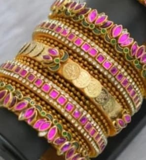 Stylish Bangles and Bracelets Set