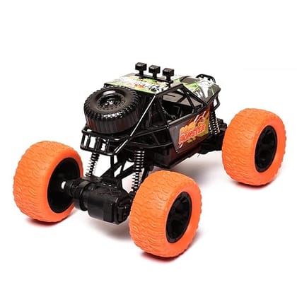Braintastic Rechargeable RC Remote Control Rock Monster Crawler 4WD, 1.18 Scale, High Speed Rock Climber Racing Car Toys for Kids