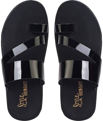 Style Height White Men's Slide Flip Flop