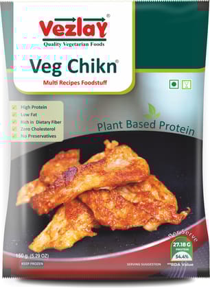 Vezlay Veg Chikn, 150 gm