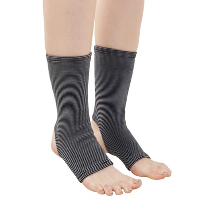 EZYFIT Ankle Support Brace for Sprained Anklet Injury Plantar Fasciitis Ankle Pain Relief Men & Women EZYFIT Ankle Support Brace for Sprained Anklet Injury Plantar Fasciitis Ankle Pain Relief Men & Women