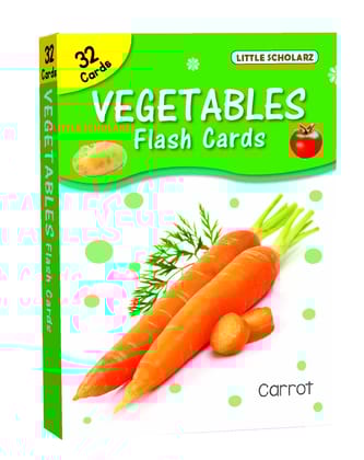 Big Flash Cards Vegetables [Card Book] [Aug 09, 2022] LS Editorial Team
