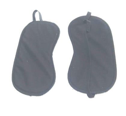 Blindfold Eye Mask Travel Relax Sleeping Aid Shade Cover 2 Pic. Size- 18/7.5 cm