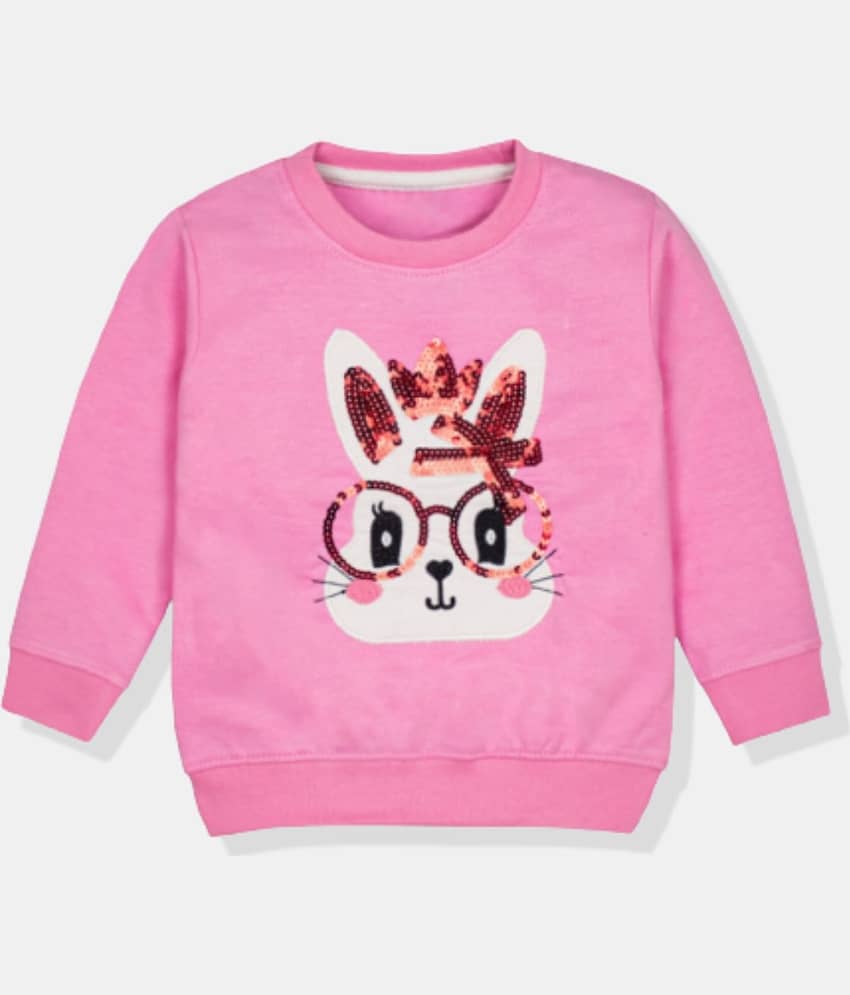 Mustmom Cute Winter Unique Printed Comfortable Sweatshirt for Baby Girls