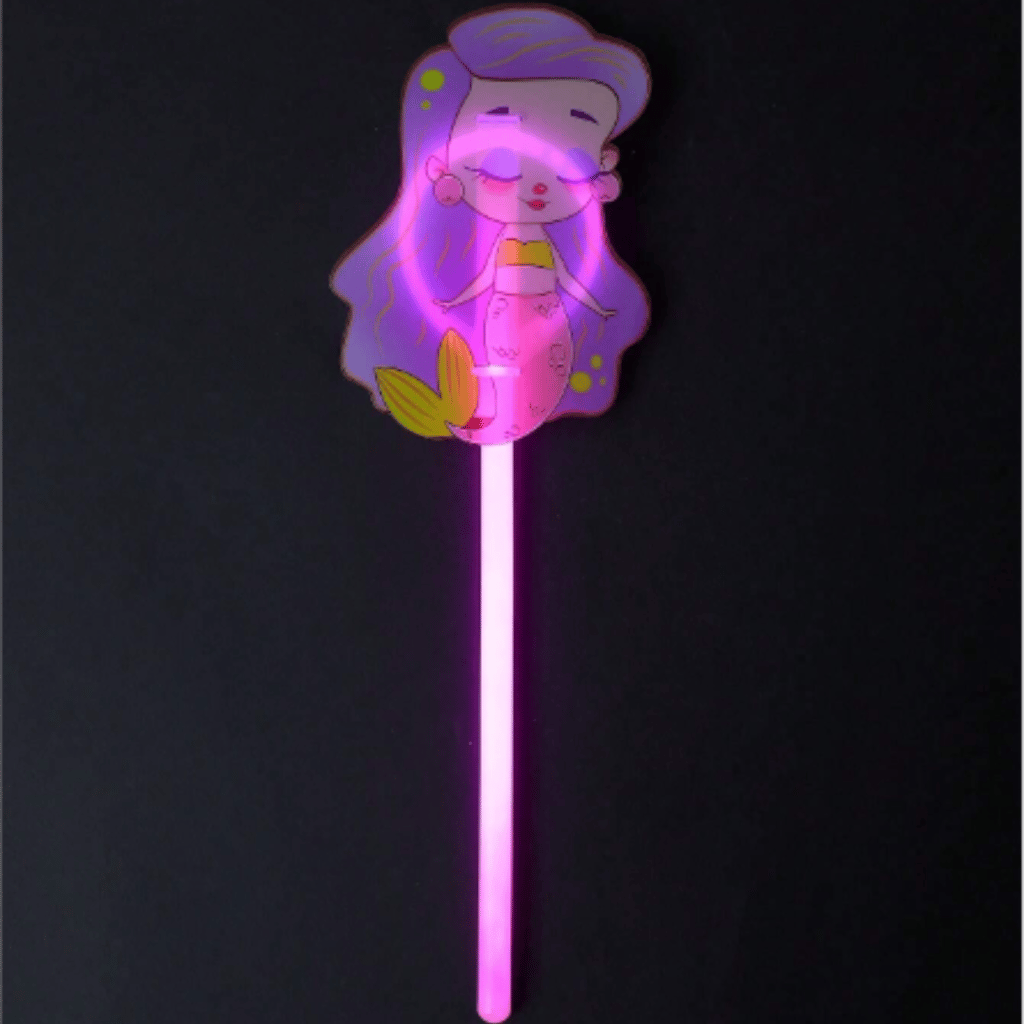 GID Mermaid Sticks Glow in The Dark Mermaid Party Wand for Girls, Mermaid Toy, Mermaid Gifts for Kids