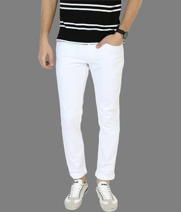 Lawson - White Denim Slim Fit Men's Jeans ( Pack of 1 )