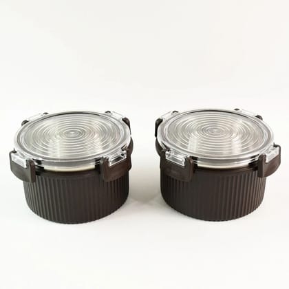 Apex Rustic Jar Set - 2 Pcs, 450 Ml Each Approx