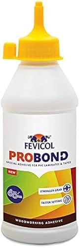 FEVICOL Pro Bond Adhesive, 500 GM, Nozzle Bottle, Strong Bond, Multi-Purpose, Clear/Transparent, Super Glue