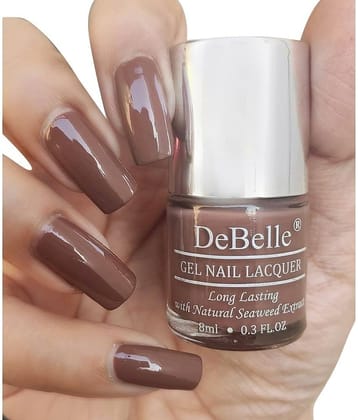 DeBelle &nbsp;Rose Taupe&nbsp; Glossy Nail Polish 8 ( Pack of 1 )