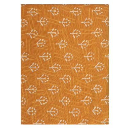 HANDLOOM CHANDERI 03 PCS DABU PRINTED SUIT (SKU - 1RDS01270221 Suit 41)
