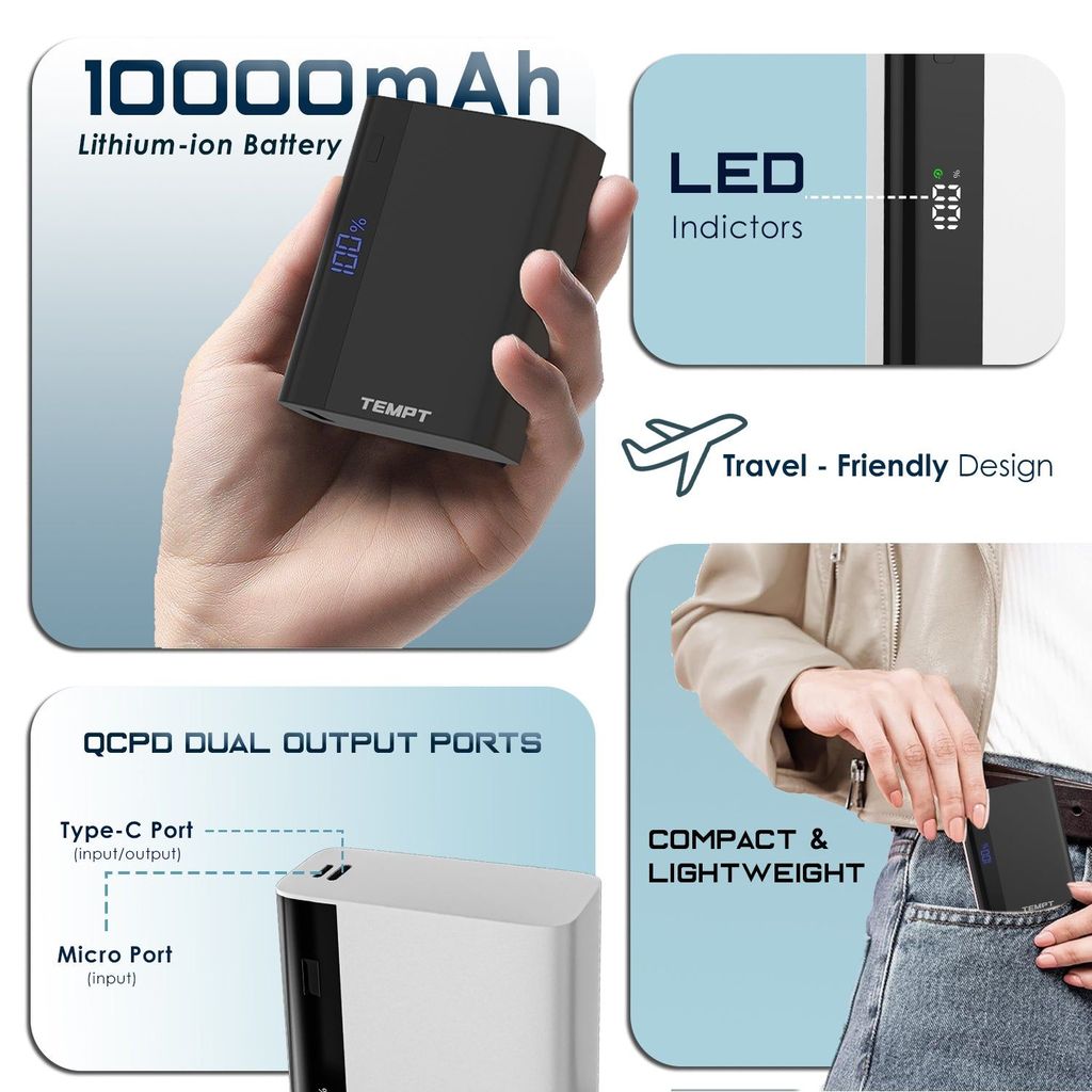 Fuel Powerbank - White