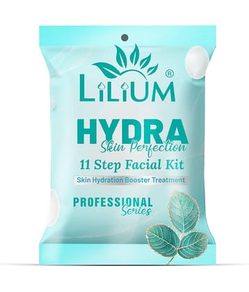 Lilium Hydra 11 Step Facial Kit Less Than 3 Times Use Facial Kit For All Skin Type Aloe Vera 1 ( Pack of 1 )