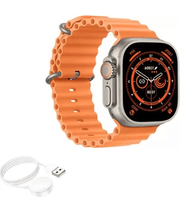 cadnut LCD BT Calling Smart Watch with Strap Upto 5-10 days Backup ( Black )