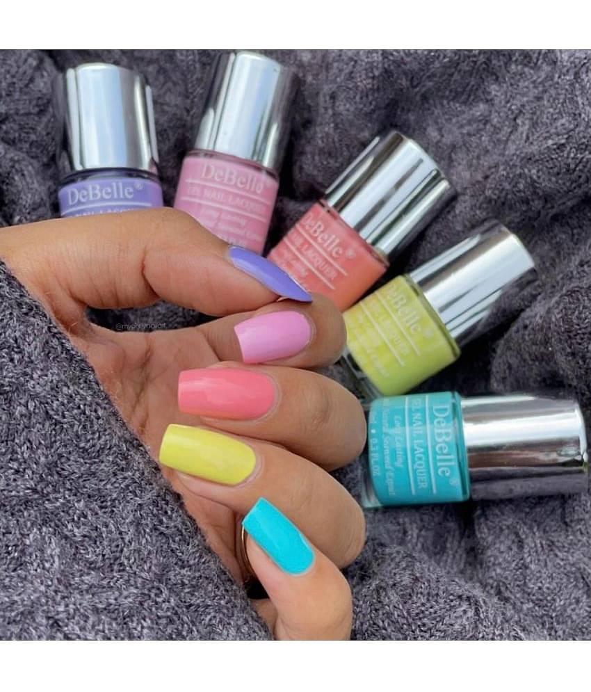 DeBelle Multi Crme Nail Polish 40 ( Pack of 5 )