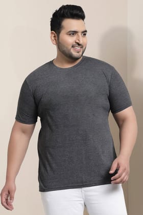 Plus Size - Dark Grey - Classic Crew-XXL