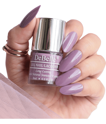 DeBelle Mauve Orchid Glossy Nail Polish 8 ( Pack of 1 )