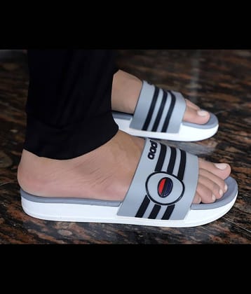 Aadi Light Grey Men's Slide Flip Flop