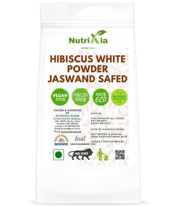 Nutrixia Food Hibiscus White Powder - Jaswand safed , Gudhal safed powder Powder 480 gm