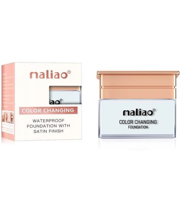 Maliao colour changing waterproof foundation with satin finish