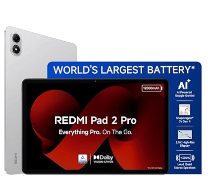 Redmi Pad 2 Pro WIFI Quick Silver 8 GB + 128 GB