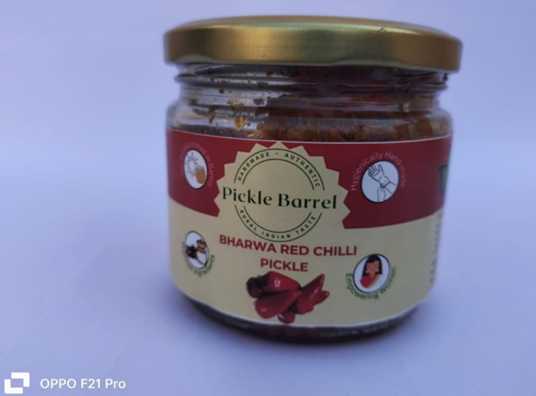 Bharwa  Red chilli pickle 250 Gms