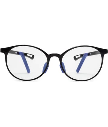 Yourspex+ Black Oval Full Rim TR-90 Frame