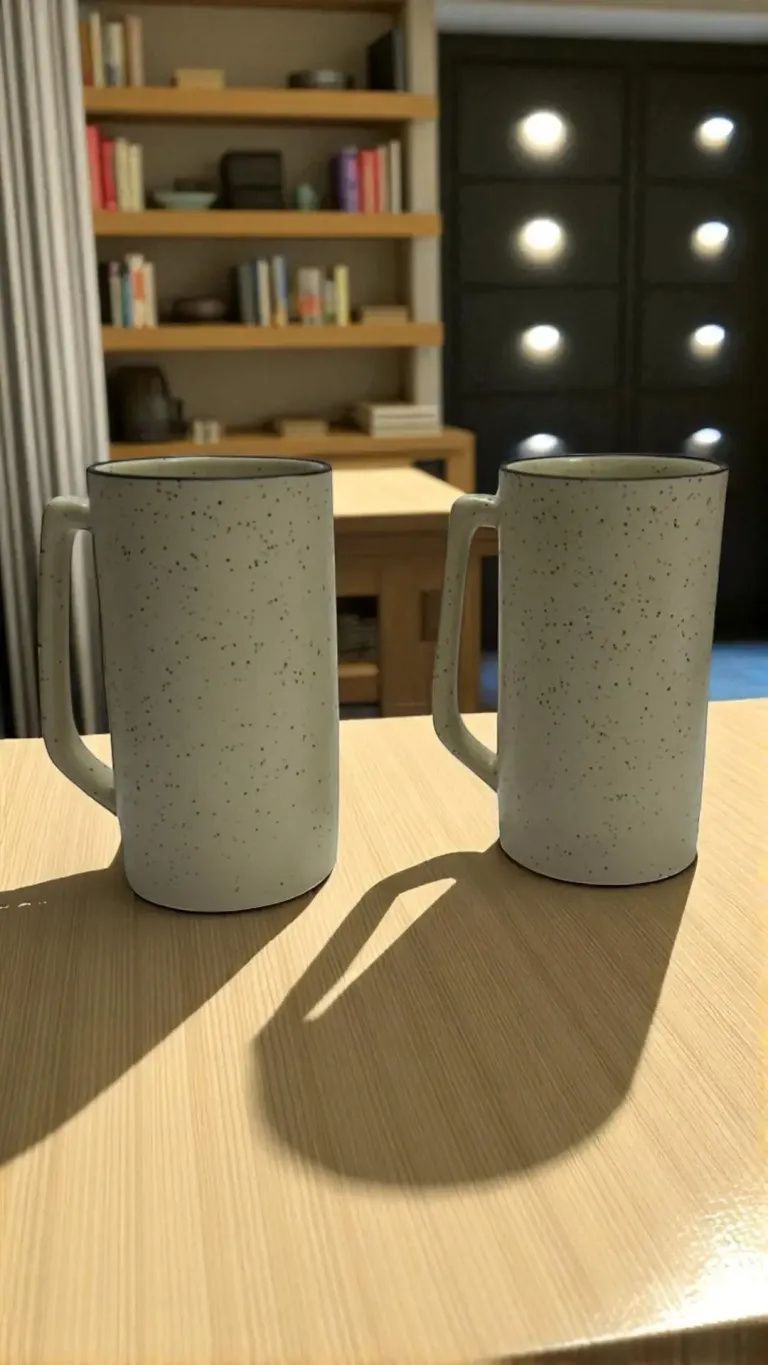 Indus Speckle Large Mug Set
