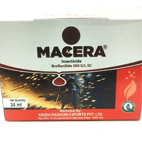 MACERA INSECTICIDE  - BROFLANILIDE 300 G/L SC - 34 mL