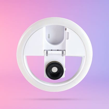 Selfie Flash Ring Light with 3 Level of Brightness (1 Pc)